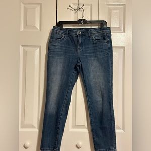 Simply Vera Vera Wang Women's Jeans Size 8 Mid Rise Skinny Ankle